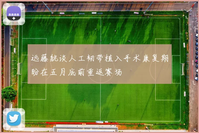 远藤航谈人工韧带植入手术康复期盼在五月底前重返赛场
